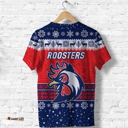 sydney roosters t shirt christmas simple style blue
