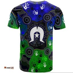 aboriginal t shirt torres strait symbol with indigenous patterns