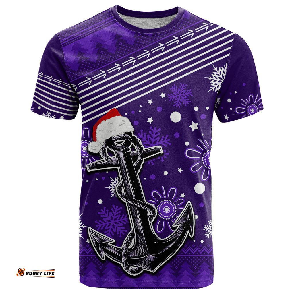 custom fremantle dockers football t shirt christmas vibe 2023