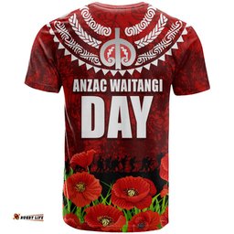 new zealand anzac waitangi day t shirt hei tiki and soldier lt03Amazing Aussie