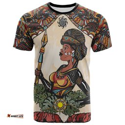 custom text t shirt aboriginal women