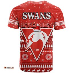 swans football t shirt christmas sydney