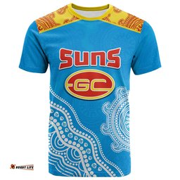custom text and number suns t shirt go sunnies aboriginal simple style
