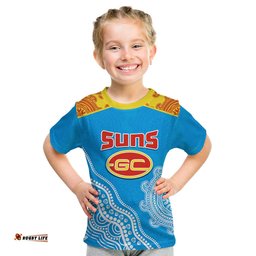 custom text and number suns t shirt go sunnies aboriginal simple style