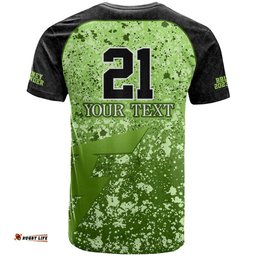 sydney thunder custom t shirt bbl cricket team 2024