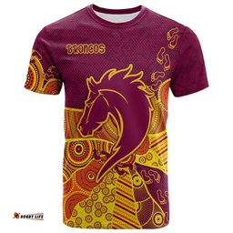 broncos rugby t shirt custom indigenous broncos footprints ver02 t shirt rlt13
