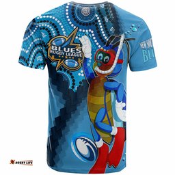 new south wales rugby league team t shirt custom new south wales blues dreaming cockroaches state of origin aboriginal t shirt