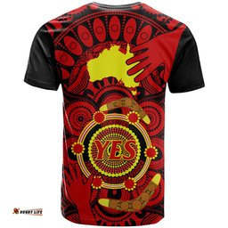 australia walk for yes t shirt say yes to australian indigenous voice