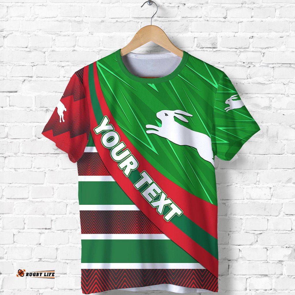 custom personalised south sydney rabbitohs t shirt victorian vibes