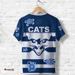 cats football t shirt geelong indigenous