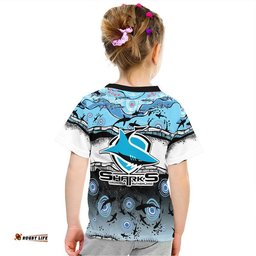 sharkies aboriginal t shirt