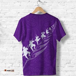 new zealand shirt rugby haka fern t shirt violetAmazing Aussie
