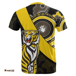 richmond tigers t shirt aboriginal style