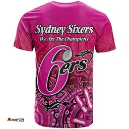 sydney sixers champions t shirt lizard indigenous aboriginal