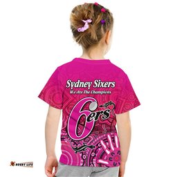 sydney sixers champions t shirt lizard indigenous aboriginal