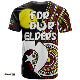 2023 naidoc week t shirt for our elders artsy style