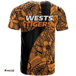 wests tigers t shirt polynesian nrl 0