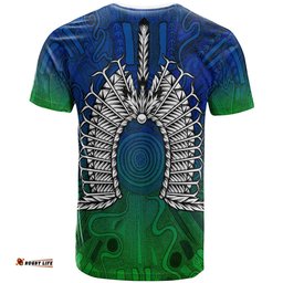 custom text torres strait islander t shirt dhari mask