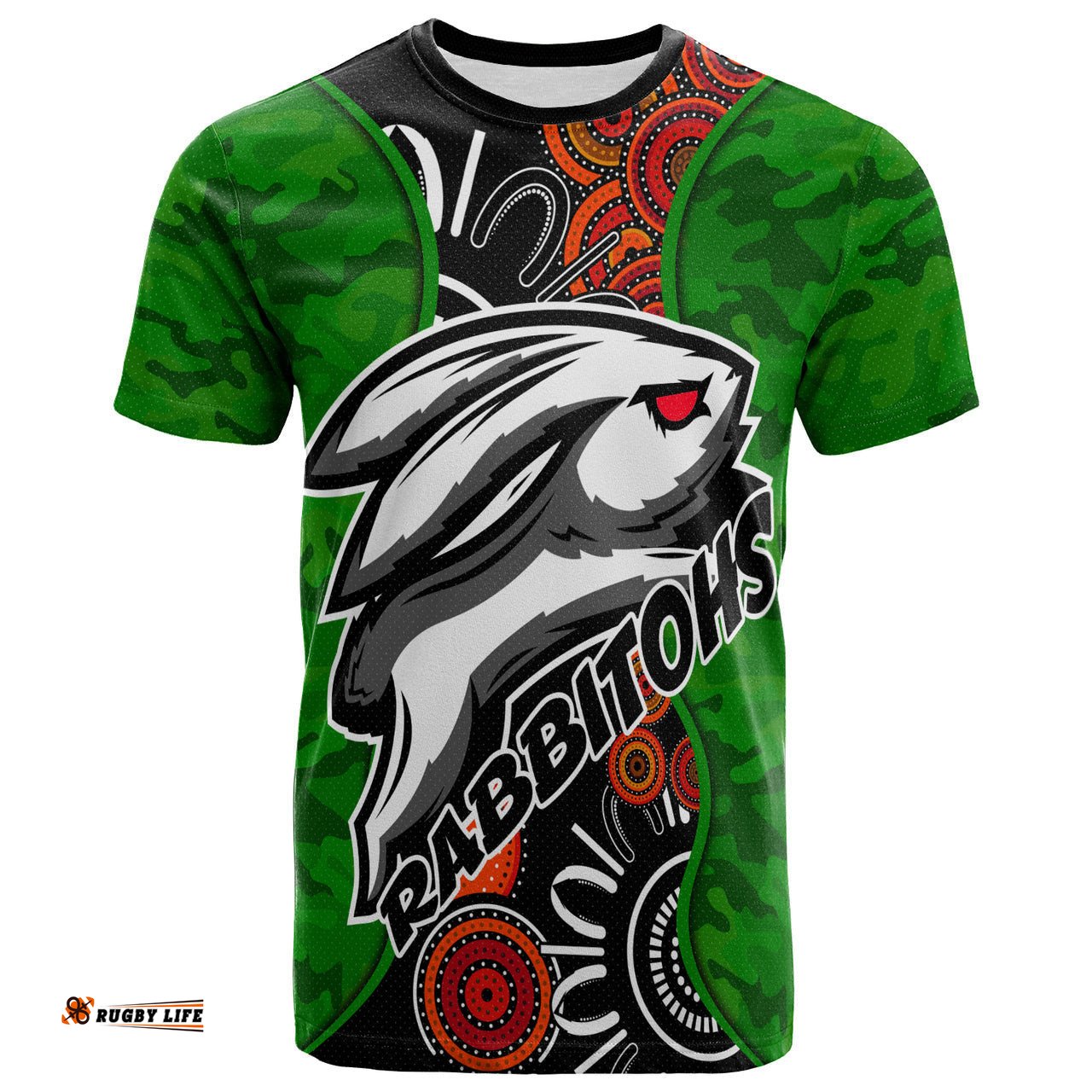 rabbitohs rugby t shirt customrabbitohs indigenous energy t shirt