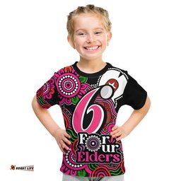 sydney sixers cricket t shirt naidoc torres strait for our elders
