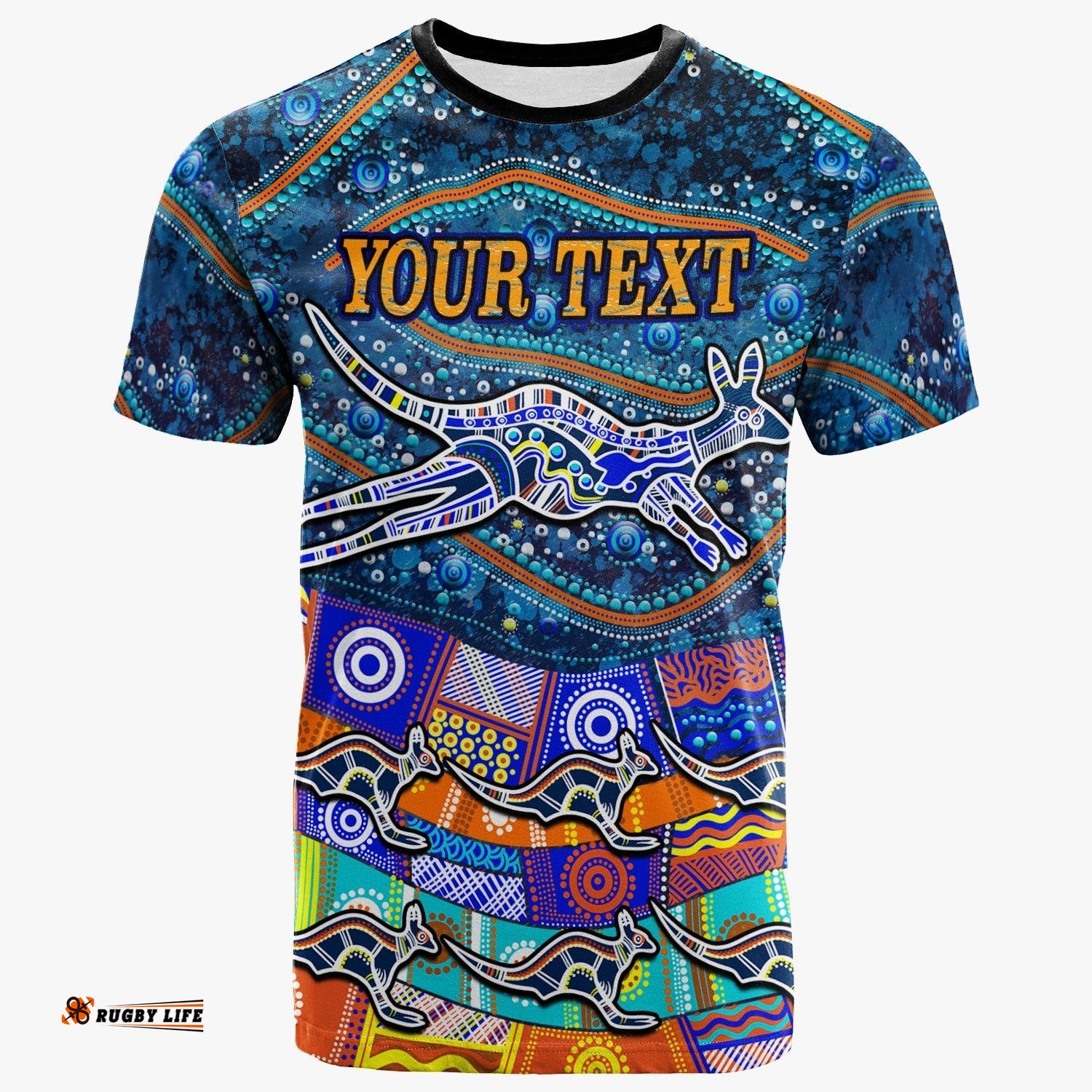 custom text kangaroo dreaming t shirt