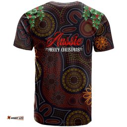 aboriginal christmas t shirt aussie koala christmas tree with aboriginal inspired dt02