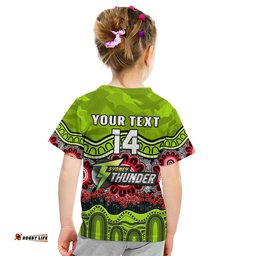 custom text and number thunder cricket anzac t shirt poppy sydney aboriginal camouflage