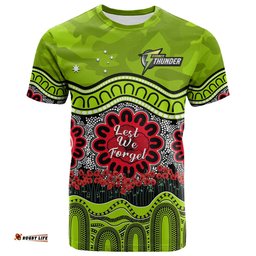 custom text and number thunder cricket anzac t shirt poppy sydney aboriginal camouflage