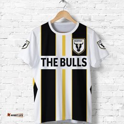 custom personalised macarthur the bulls t shirt soccer club original style white