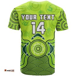 custom text and number thunder cricket t shirt sydney indigenous artsy