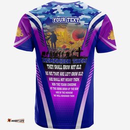 australia anzac camo t shirt custom anzac poem lest we forget t shirt