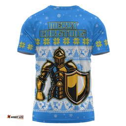 Amazing Aussie Gold Coast Titans Christmas Custom T-shirt - Special Ugly Christmas T-shirt