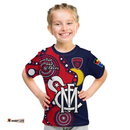 custom text and number melbourne football naidoc 2023 t shirt demons for our elders indigenous