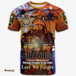 Amazing Aussie Australia Anzac Day T-shirt Royal Australian Air Force Memorial