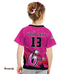 custom text and number sydney sixers cricket t shirt anzac day camouflage poppy lest we forget