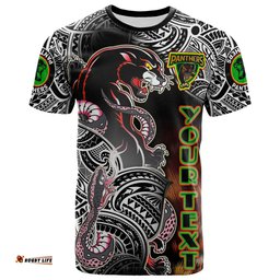 Amazing Aussie Penrith Panthers Polynesian T-shirt - Custom Wild Super Penrith Panthers