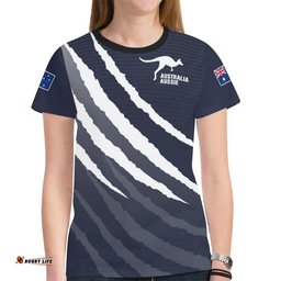 t shirt kangaroo t shirt australian coat of arms scratch claws unisex