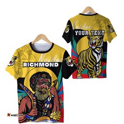 custom personalised richmond naidoc week t shirt tigers indigenous special style