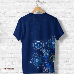 aboriginal dot t shirt turtles victory