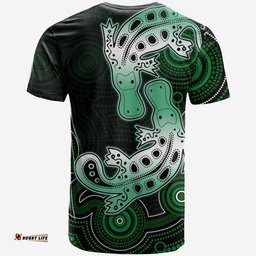 custom personalisedaboriginal platypus t shirt dot patterns style no.3