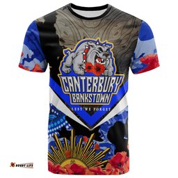 Amazing Aussie Australia Custom T-shirt - Anzac Poppy Aboriginal Inspired T-shirt
