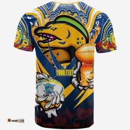 Amazing Aussie Parramatta Eels Premierships T-shirt - Custom "Go Para Army Parramatta Eels" Champion Claw Scratch Culture T-shirt