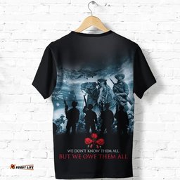 Amazing Aussie Australia Anzac Day T-shirt Brave Spirit Shirt
