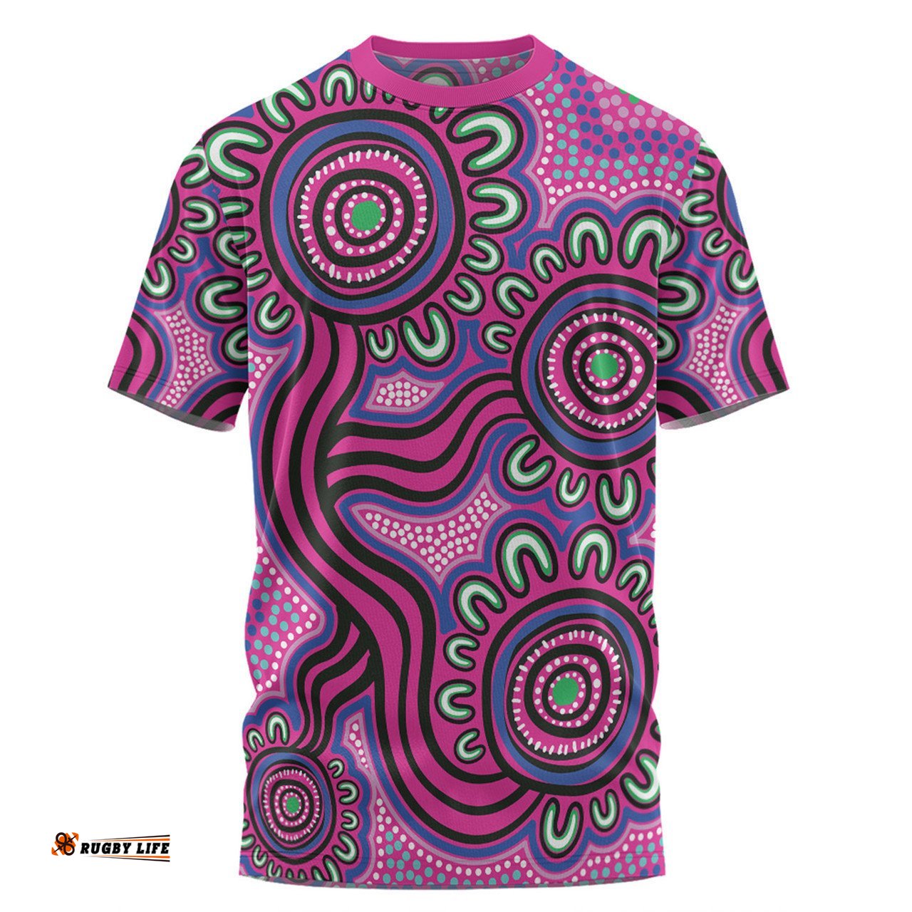 Amazing Aussie Australia Aboriginal T-shirt - Dot Patterns From Indigenous Australian Culture T-shirt
