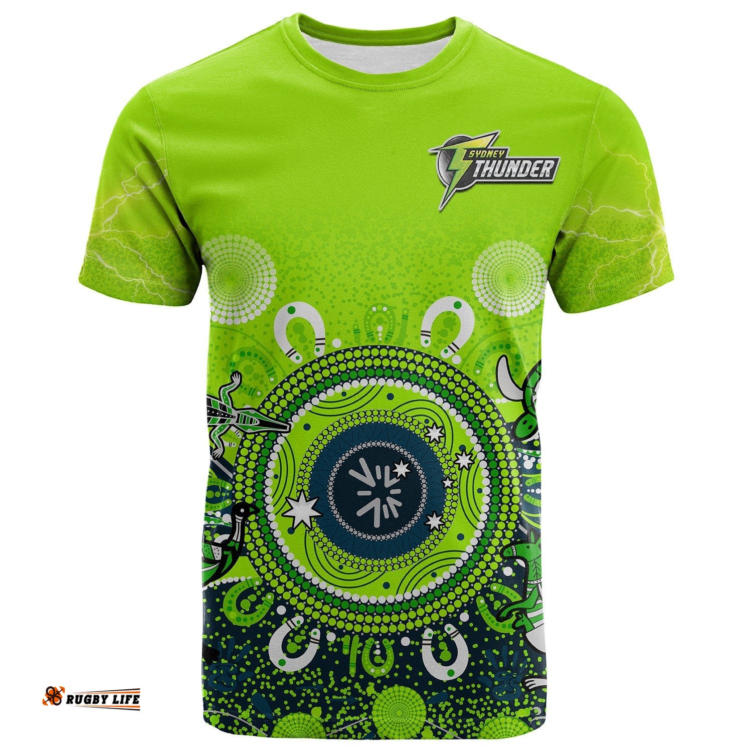 sydney thunder t shirt cricket aboriginal