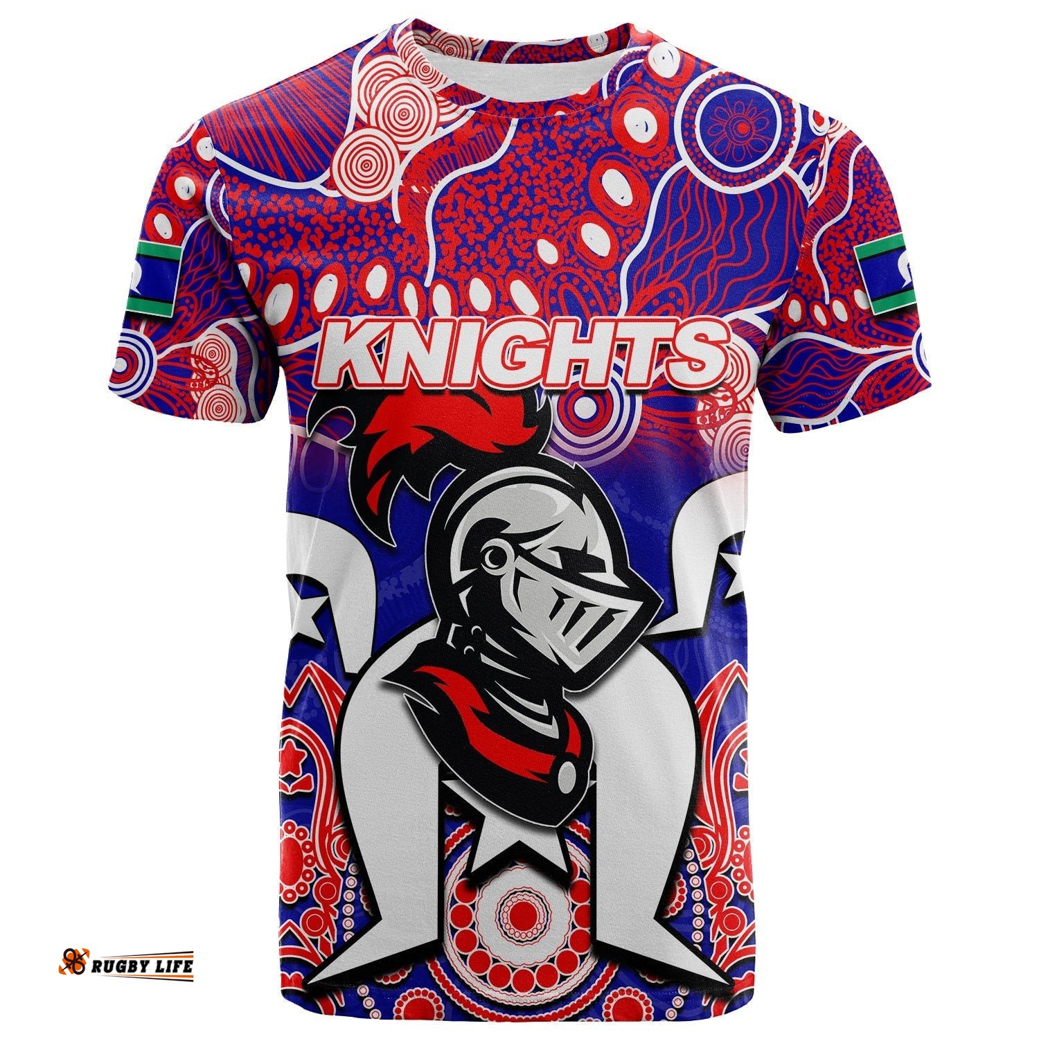 custom personalised knights torres strait islanders mix aboriginal t shirt