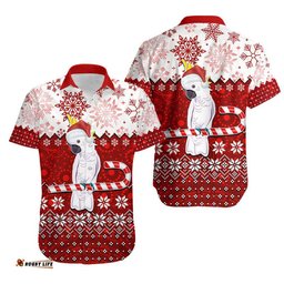 aboriginal christmas 2022 cockatoo t shirt red style