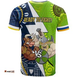 australia north queensland vs canberra city custom t shirt australia big match proud of culture