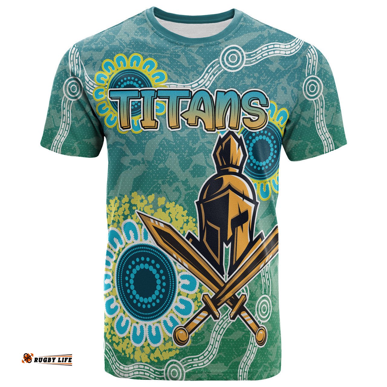 Amazing Aussie Gold Coast Titans T-shirt - Custom Super Gold Coast Titans T-shirt