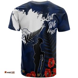 Amazing Aussie New Zealand Warriors Anzac T-Shirt - Anzac Day
